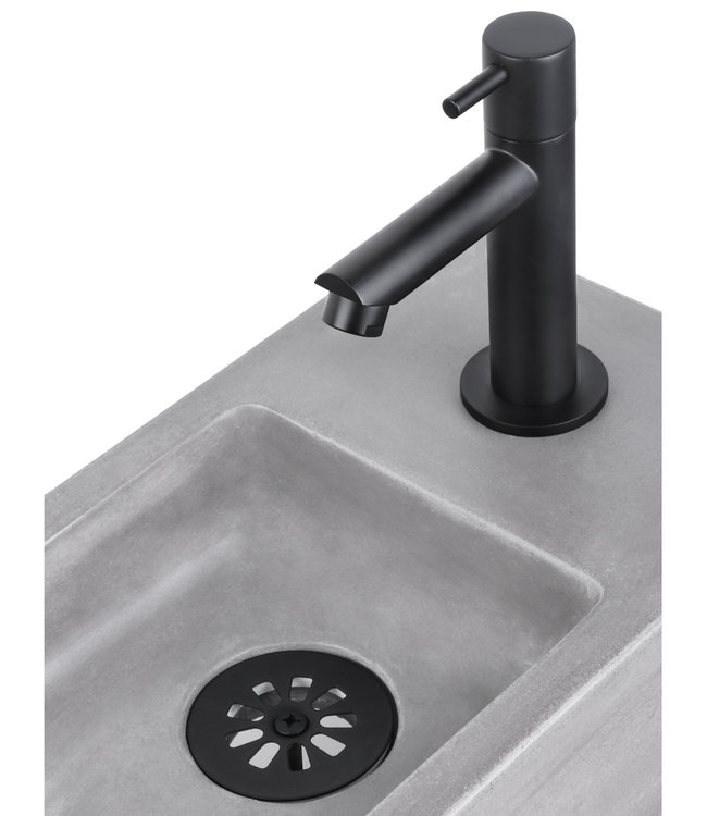 Differnz Afvoerplug – Mat zwart 64 mm