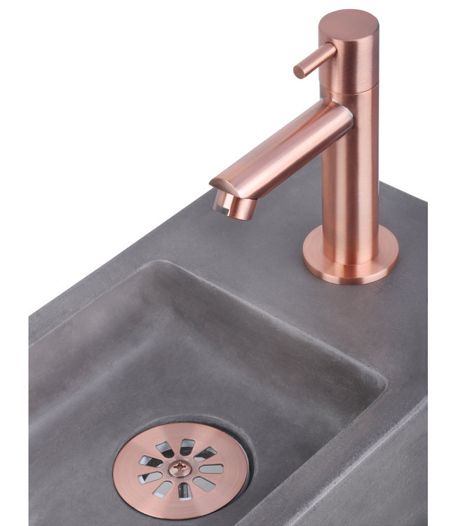 Differnz Afvoerplug – Rood koper 64 mm