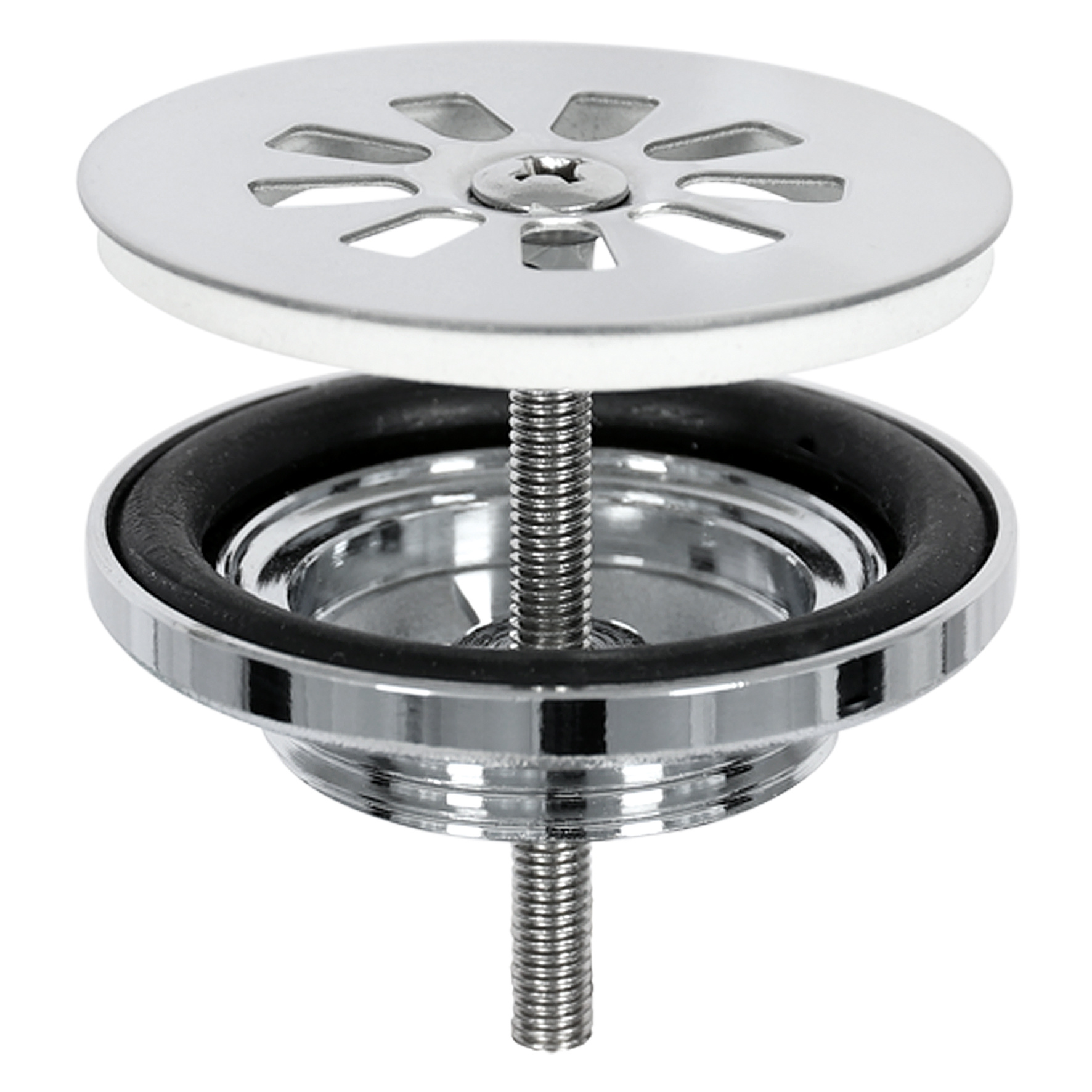 Differnz Afvoerplug – Chroom 64 mm