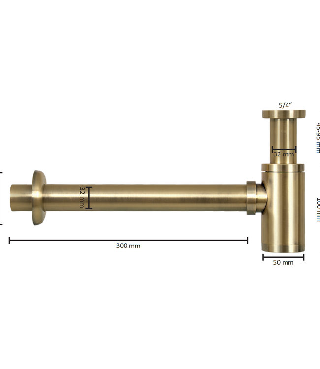 Differnz Mix design sifon geborsteld goud