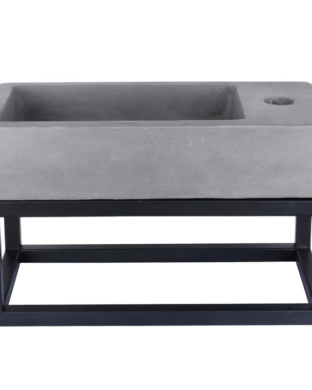 Differnz Force fontein – Beton donkergrijs 22 x 40 x 8 cm