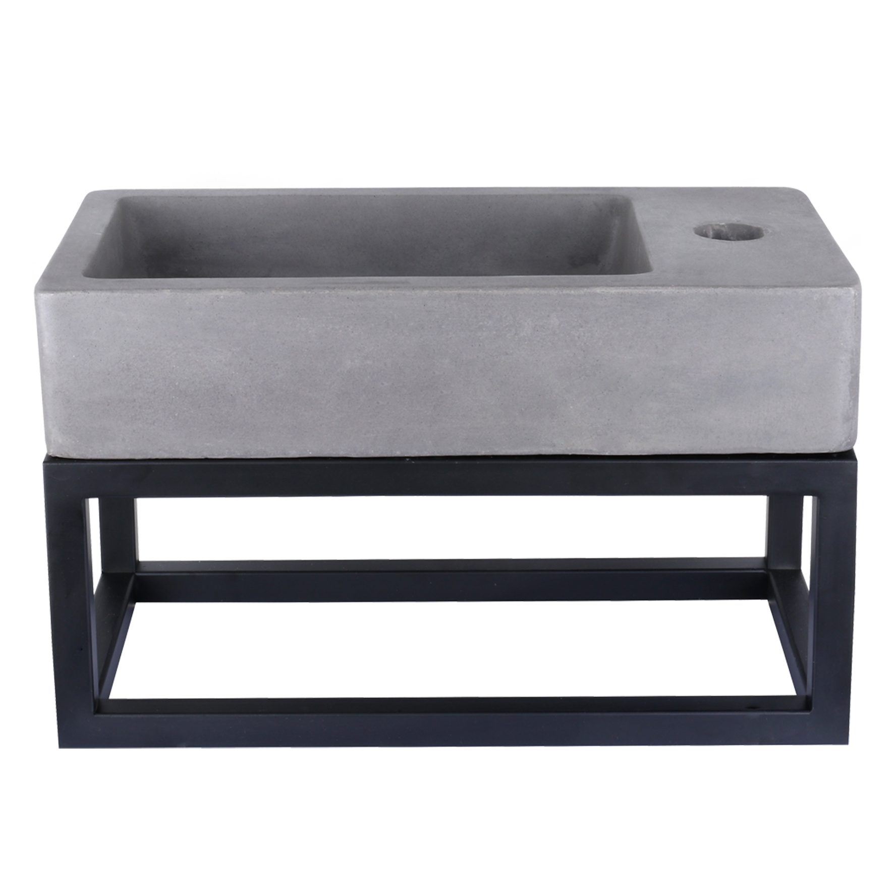 Differnz Force fontein – Beton donkergrijs 22 x 40 x 8 cm