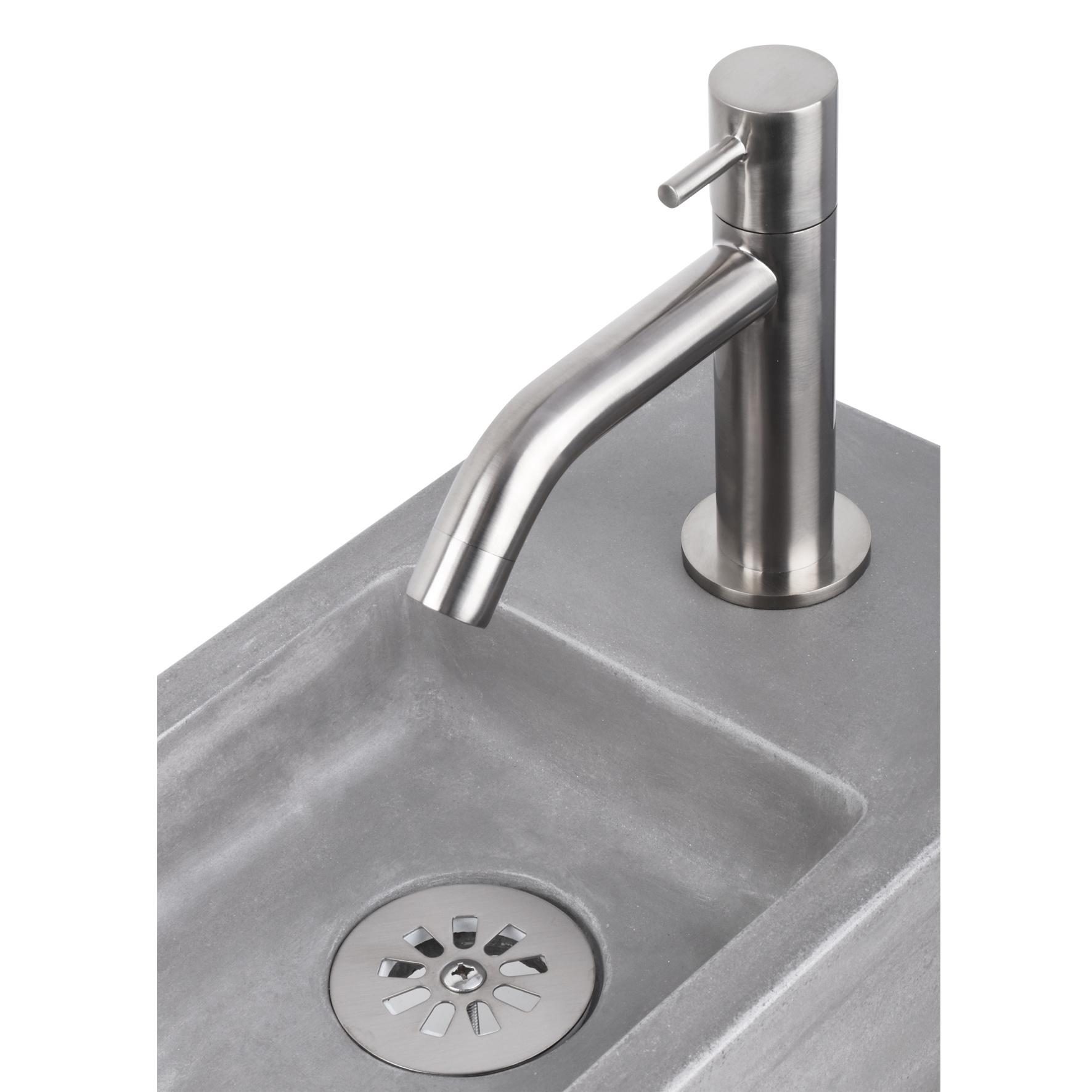 Differnz Force fontein – Beton donkergrijs 22 x 40 x 8 cm