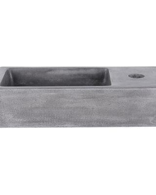 Differnz Ravo fontein – Beton donkergrijs 18,5 x 38,5 x 9 cm