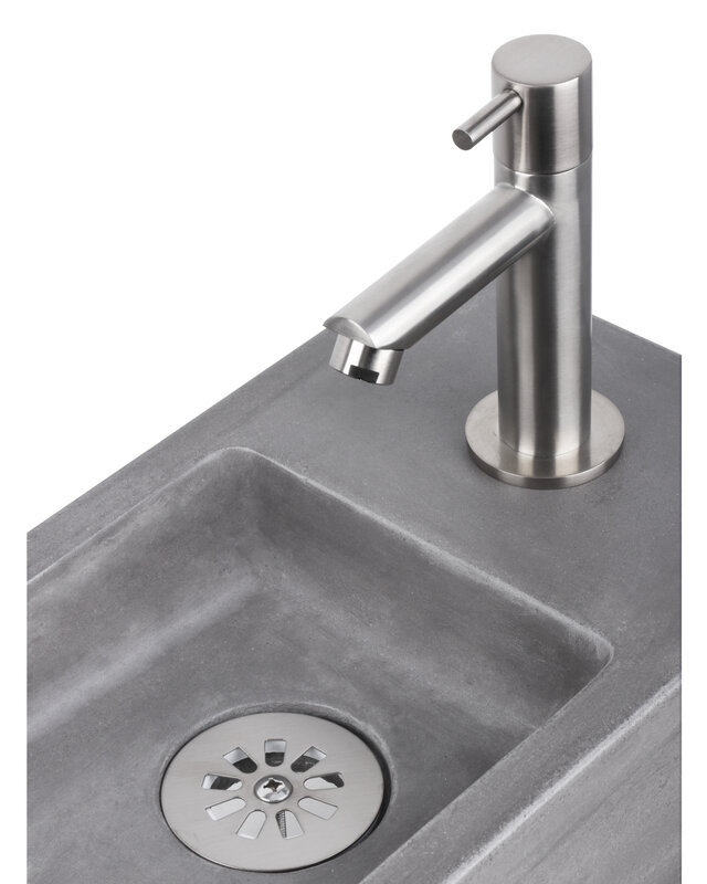 Differnz Ravo fontein – Beton donkergrijs 18,5 x 38,5 x 9 cm