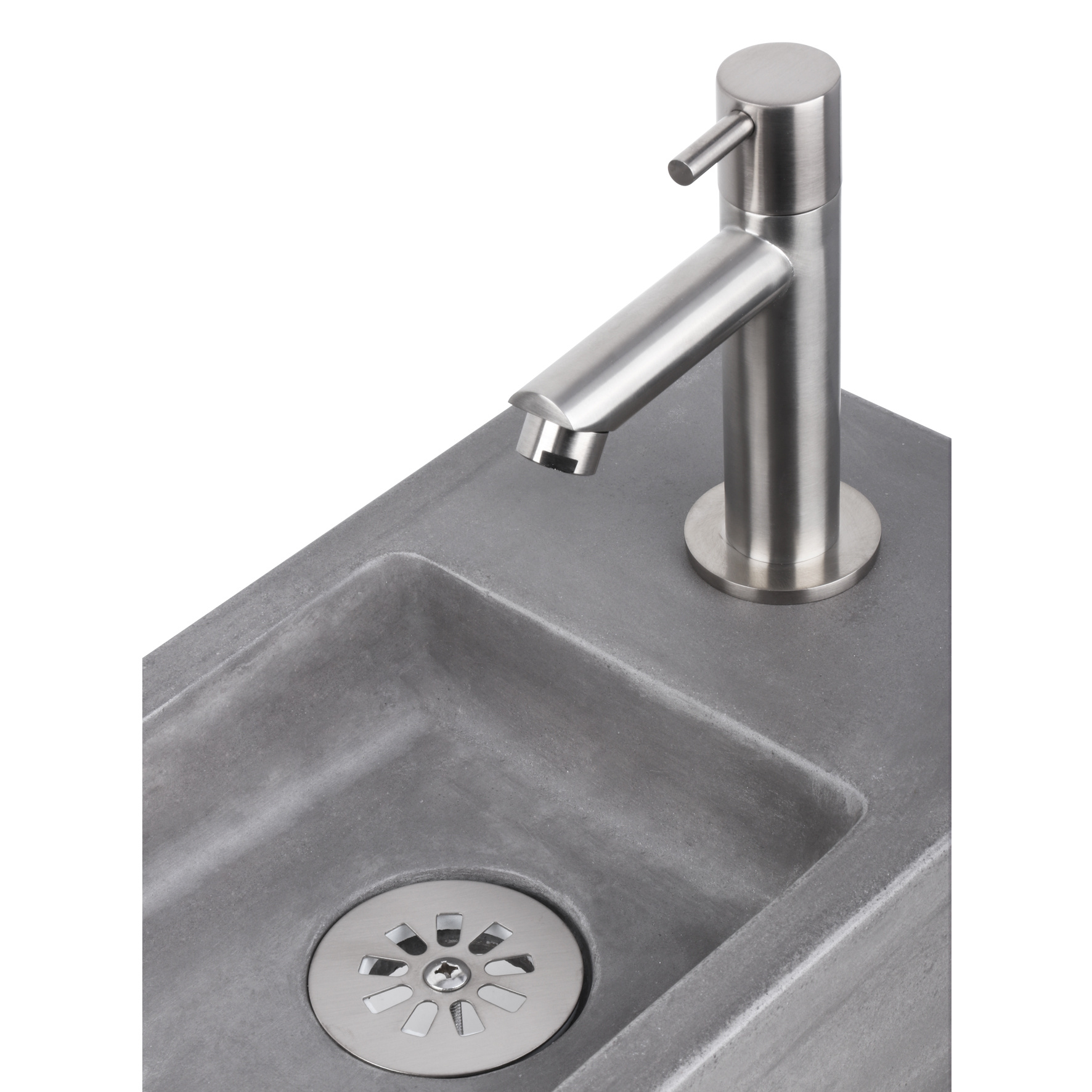 Differnz Ravo fontein – Beton donkergrijs 18,5 x 38,5 x 9 cm