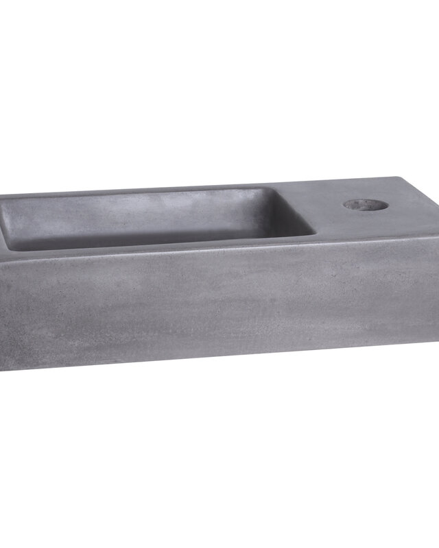 Differnz Ravo fontein – Beton donkergrijs 18,5 x 38,5 x 9 cm