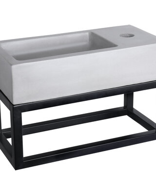 Differnz Ravo fontein – Beton lichtgrijs 18,5 x 38,5 x 9 cm
