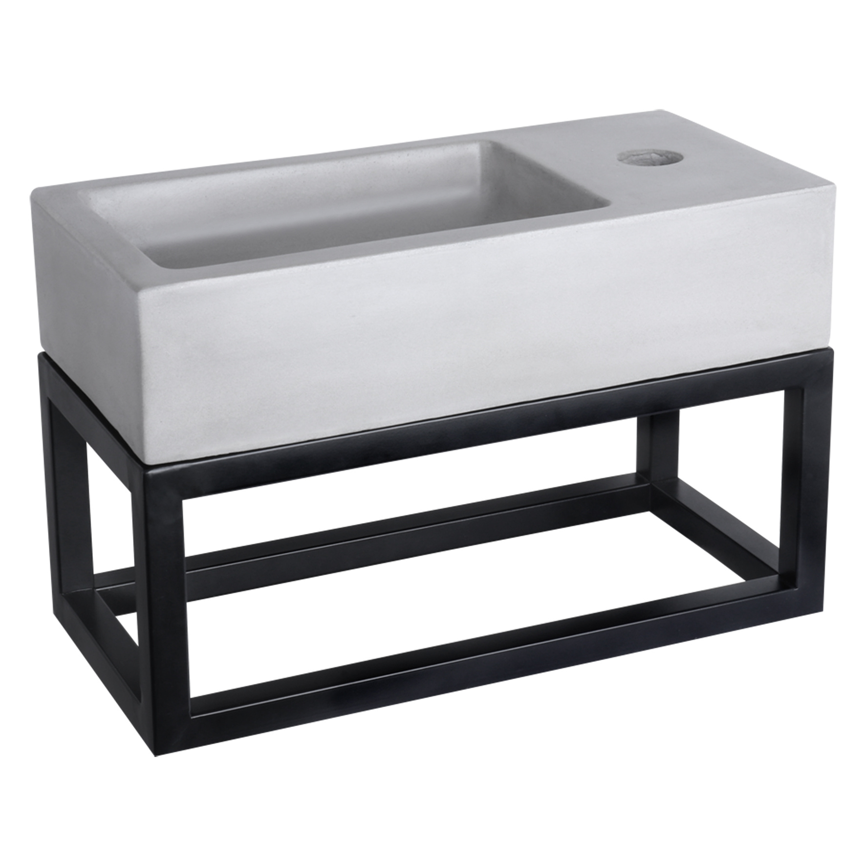 Differnz Ravo fontein – Beton lichtgrijs 18,5 x 38,5 x 9 cm