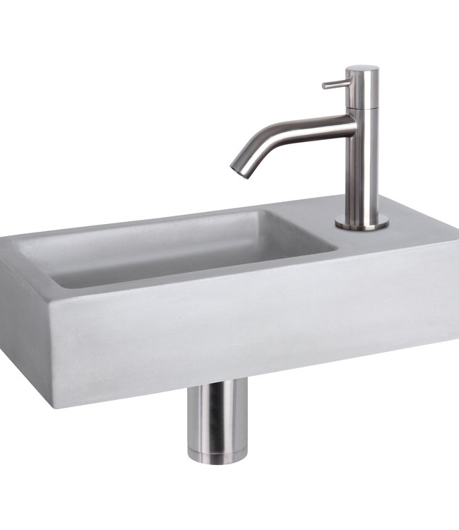 Differnz Ravo fontein – Beton lichtgrijs 18,5 x 38,5 x 9 cm