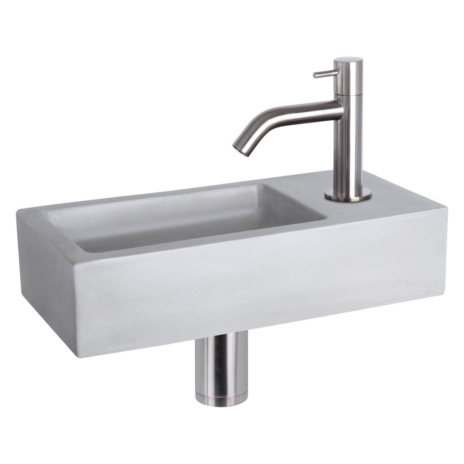 Differnz Ravo fontein – Beton lichtgrijs 18,5 x 38,5 x 9 cm
