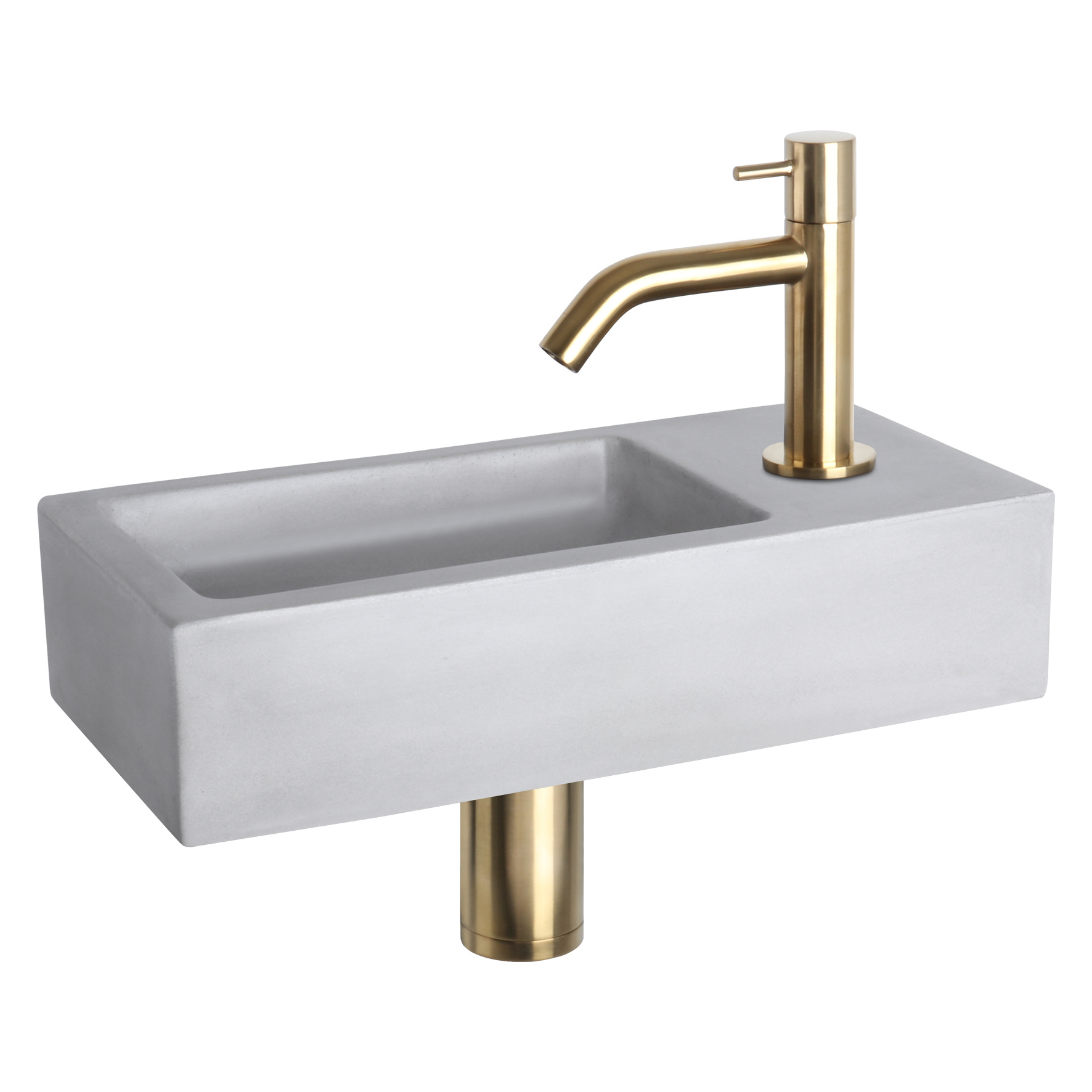 Differnz Ravo fontein – Beton lichtgrijs 18,5 x 38,5 x 9 cm