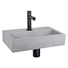 Flat fontein – Beton lichtgrijs 24 x 38 x 8 cm