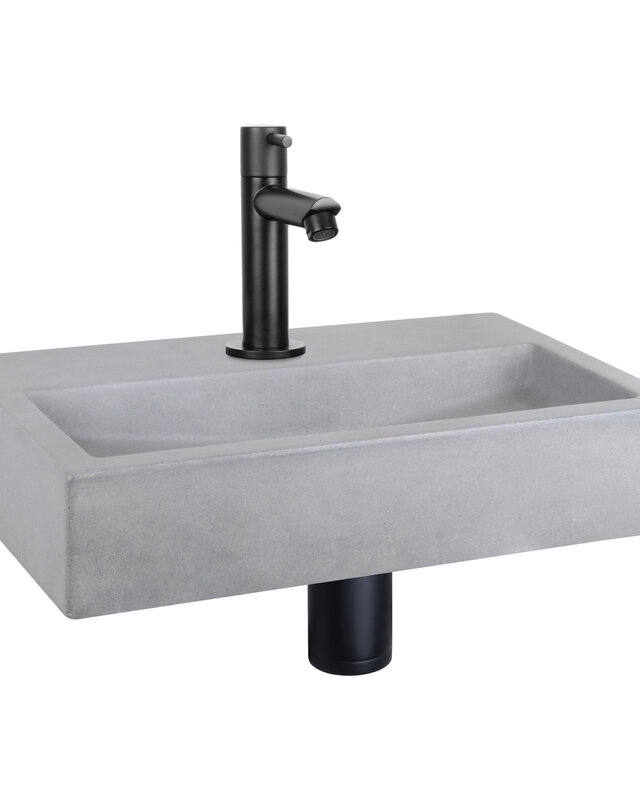 Differnz Flat fontein – Beton lichtgrijs 24 x 38 x 8 cm
