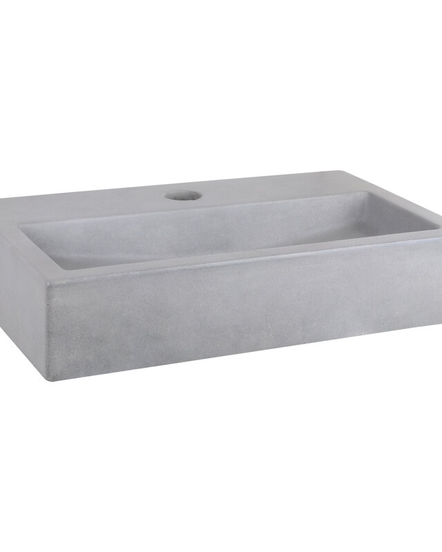 Differnz Flat fontein – Beton lichtgrijs 24 x 38 x 8 cm