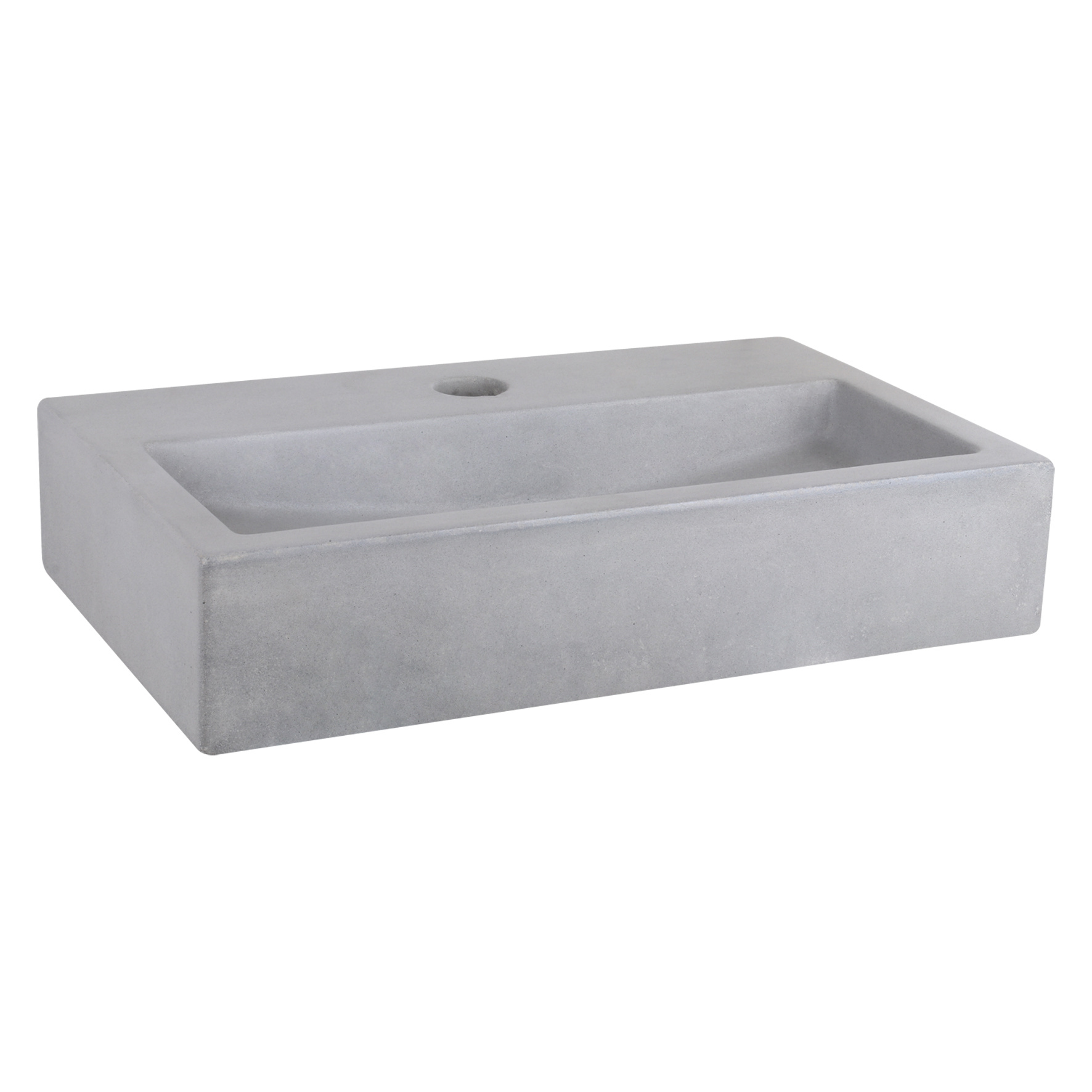 Differnz Flat fontein – Beton lichtgrijs 24 x 38 x 8 cm