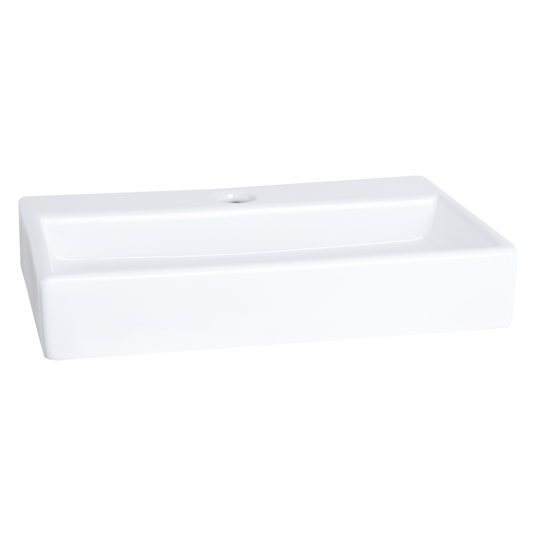 Differnz Flat Small fontein – Keramiek wit 24 x 38 x 7 cm