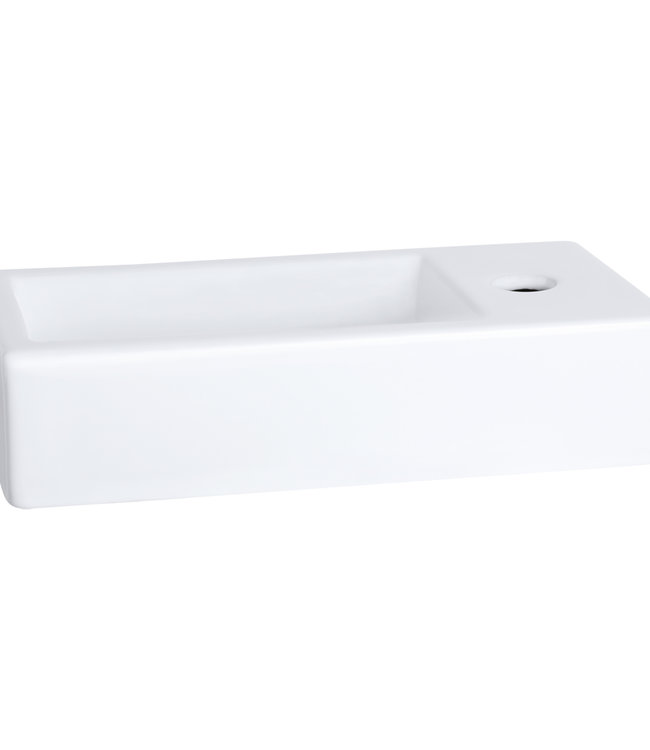 Differnz Ravo fontein – Keramiek wit 39,5 x 11,5 x 20,5 cm