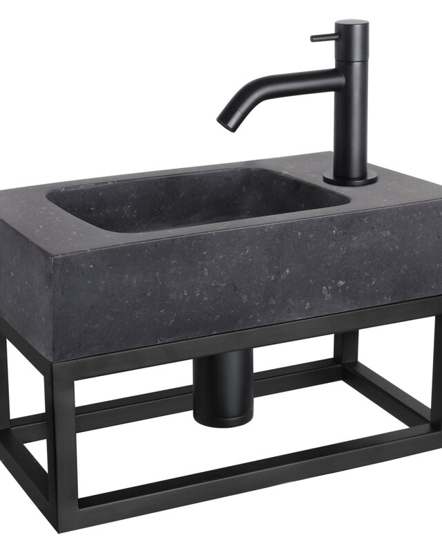 Differnz Fontein – black – Natuursteen 22 x 40 x 9 cm