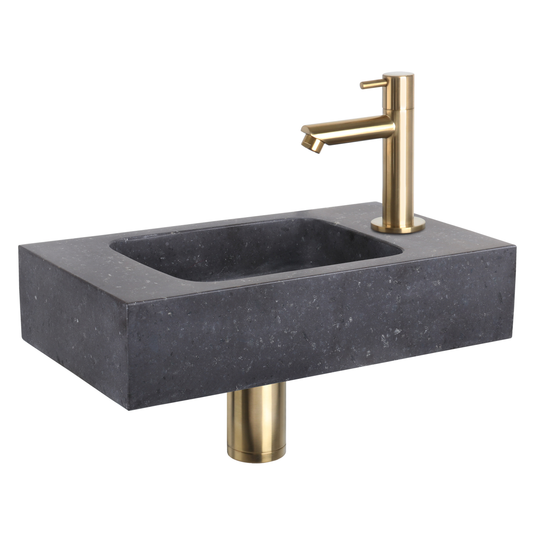 Differnz Fontein – black – Natuursteen 22 x 40 x 9 cm