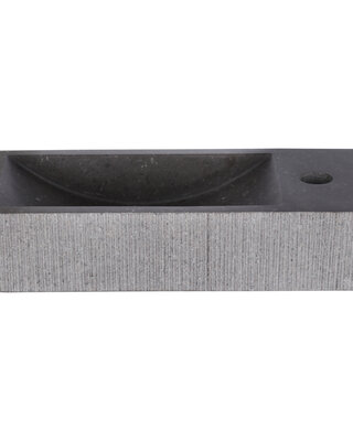 Differnz Ribble fontein black – Natuursteen 18 x 38 x 8 cm