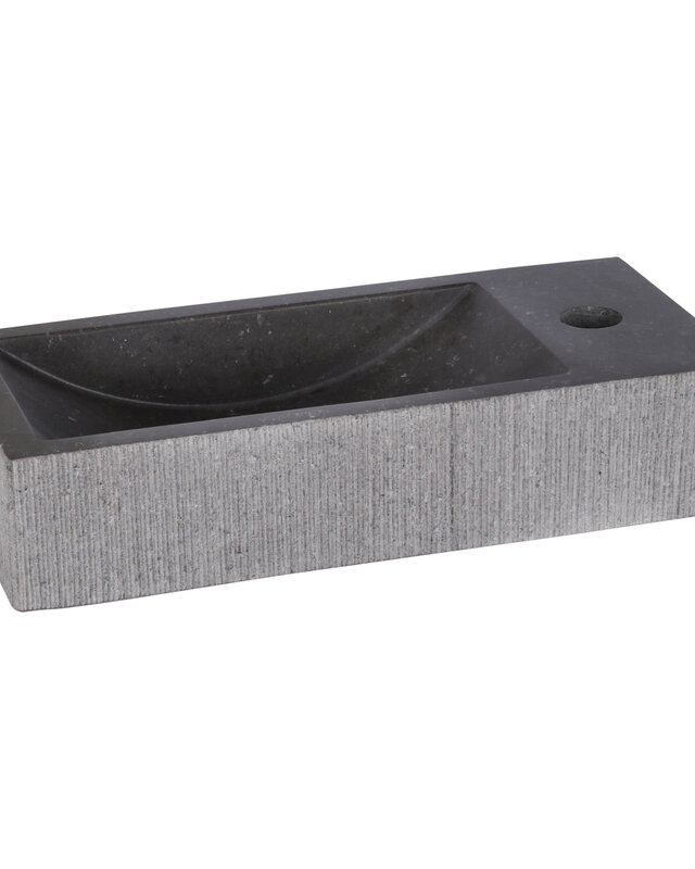 Differnz Ribble fontein black – Natuursteen 18 x 38 x 8 cm