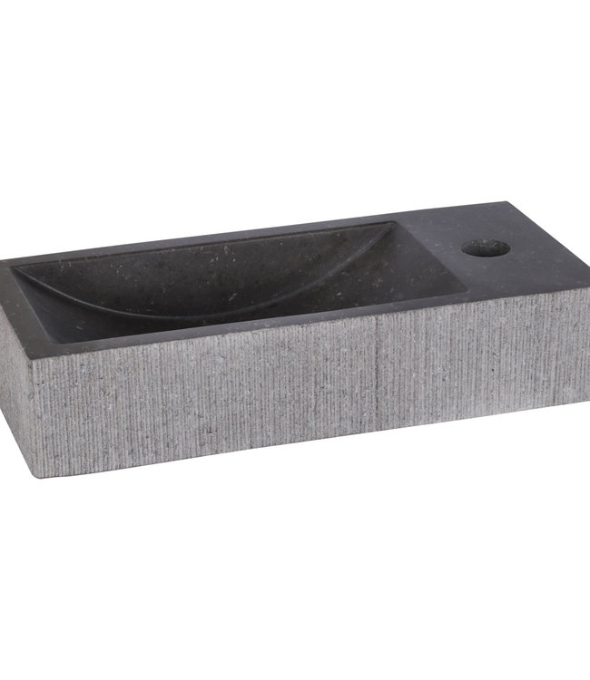 Differnz Ribble fontein black – Natuursteen 18 x 38 x 8 cm