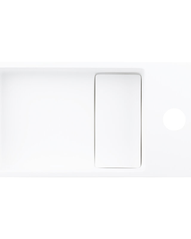 Differnz Solid fontein – Solid surface 18,5 x 36 x 9 cm