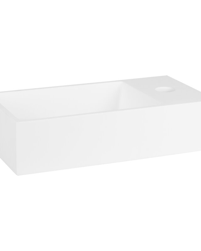 Differnz Solid fontein – Solid surface 18,5 x 36 x 9 cm