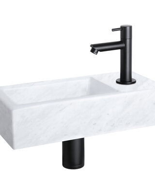 Differnz Helios fontein – Marmer 18,5 x 37,5 x 9,5 cm