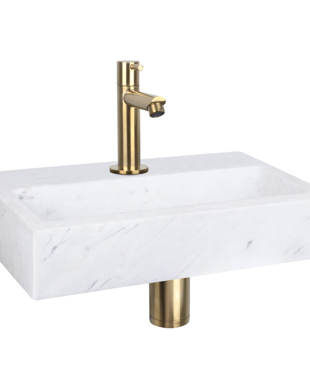 Differnz Flat fontein – Marmer 24 x 38 x 8 cm