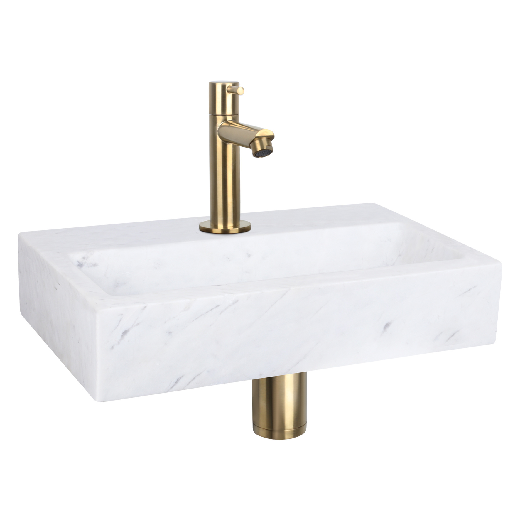 Differnz Flat fontein – Marmer 24 x 38 x 8 cm