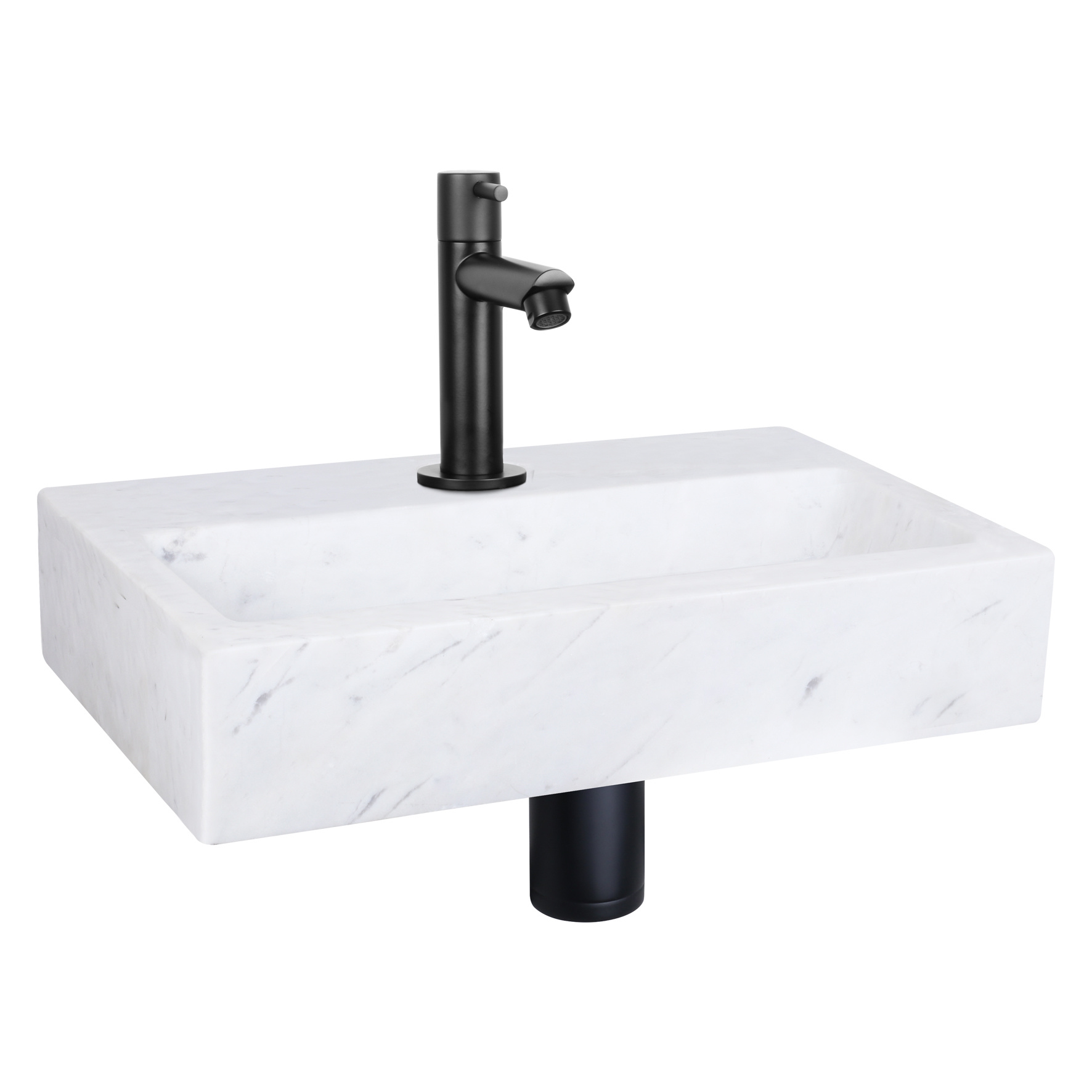 Differnz Flat fontein – Marmer 24 x 38 x 8 cm