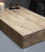 Rene Houtman Bloq Eikenhouten Salontafel L140xB80xH25 cm