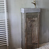 Rene Houtman Landelijk Oud Eikenhouten Toiletmeubel + Fontein D.grey Rene Houtman Landelijk Oud Eikenhouten Toiletmeubel + Fontein D.grey