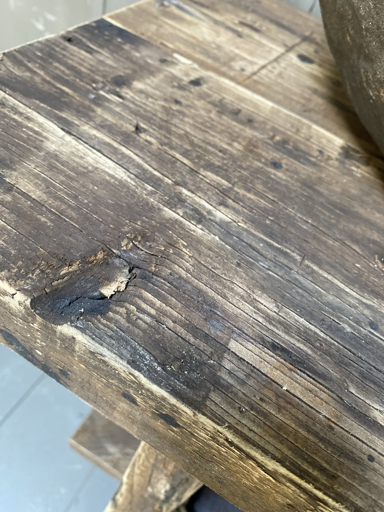 Rene Houtman Massief oud houten toiletmeubel Liedi - Small -
