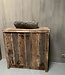 Rene Houtman Oud houten badkamermeubel Kelsey 90 cm