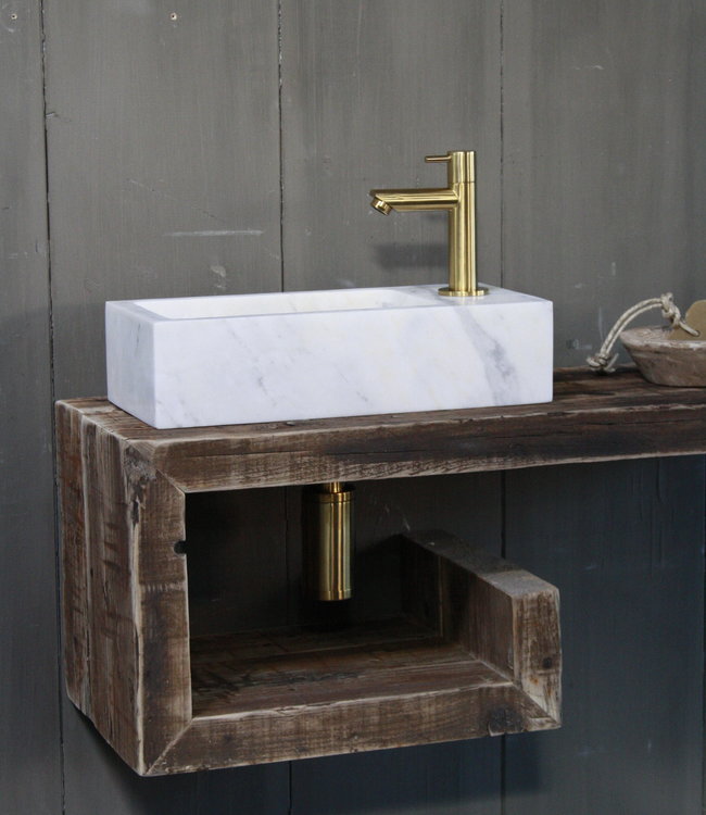 Rene Houtman Rosa - Fonteinmeubelset - Marmer - Goud