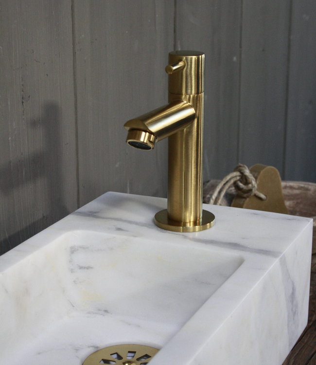 Rene Houtman Rosa - Fonteinmeubelset - Marmer - Goud