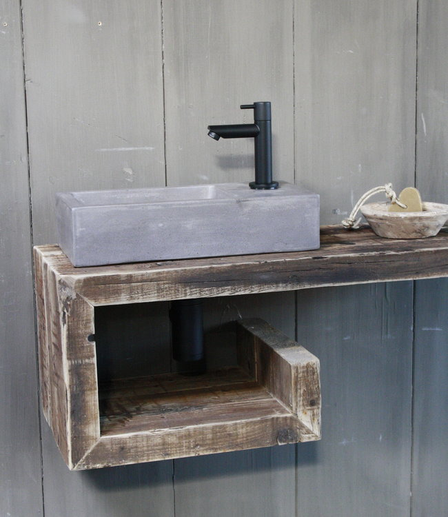 Rene Houtman Rosa - Fonteinmeubelset - Beton - Zwart