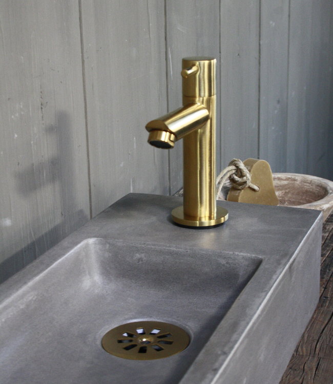 Rene Houtman Rosa - Fonteinmeubelset - Beton- Goud