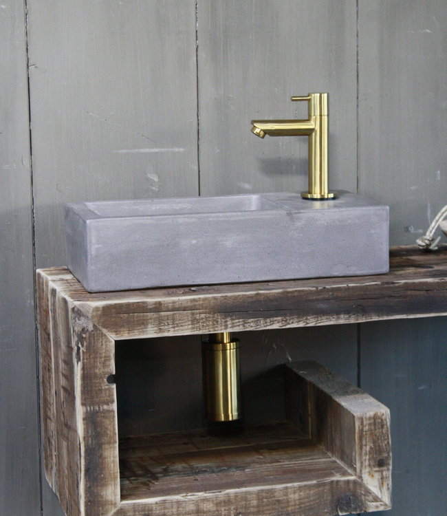 Rene Houtman Rosa - Fonteinmeubelset - Beton- Goud