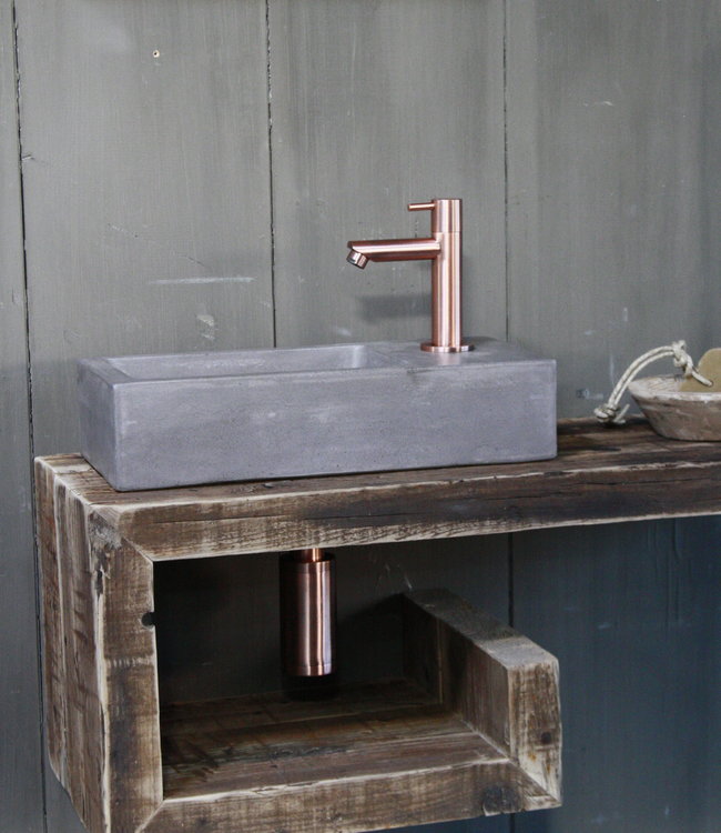 Rene Houtman Rosa - Fonteinmeubelset - Beton - Koper