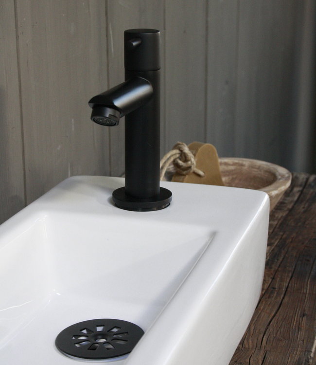 Rene Houtman Rosa - Fonteinmeubelset - Porselein - Zwart