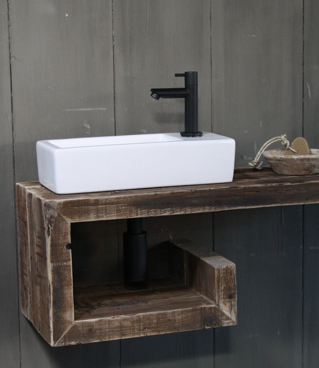 Rene Houtman Rosa - Fonteinmeubelset - Porselein - Zwart