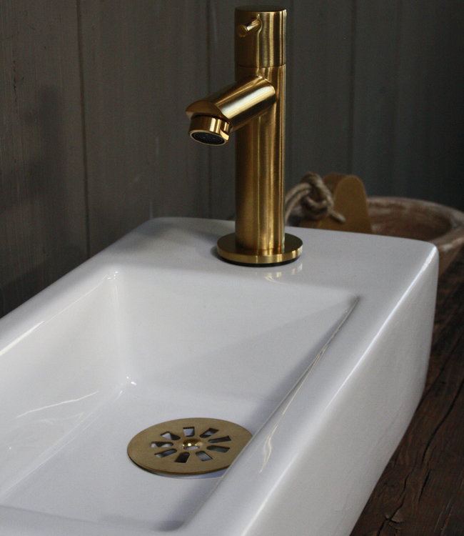 Rene Houtman Rosa - Fonteinmeubelset - Porselein - Goud