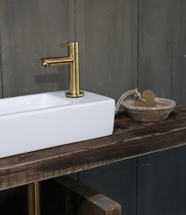 Rene Houtman Rosa - Fonteinmeubelset - Porselein - Goud