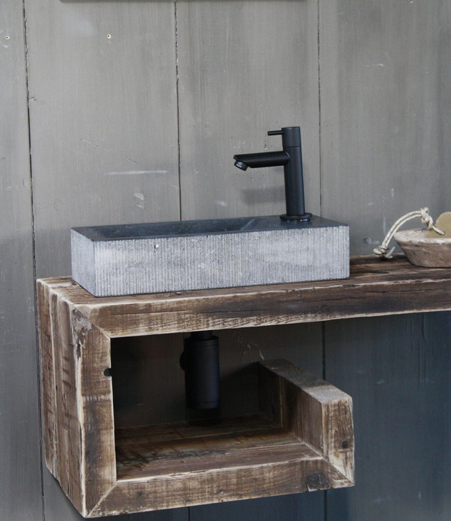 Rene Houtman Rosa - Fonteinmeubelset - Gefrijnd - Zwart