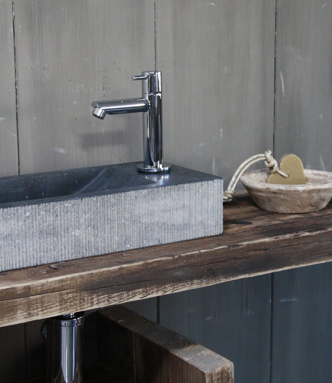 Rene Houtman Rosa - Fonteinmeubelset - Gefrijnd - Chroom