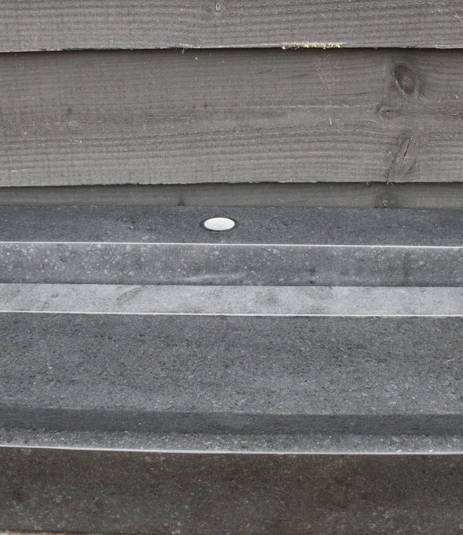 Forzalaqua Wastafel Natuursteen Gezoet 100,5x51,5x9 cm